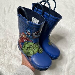 Marvel Rain boots toddler